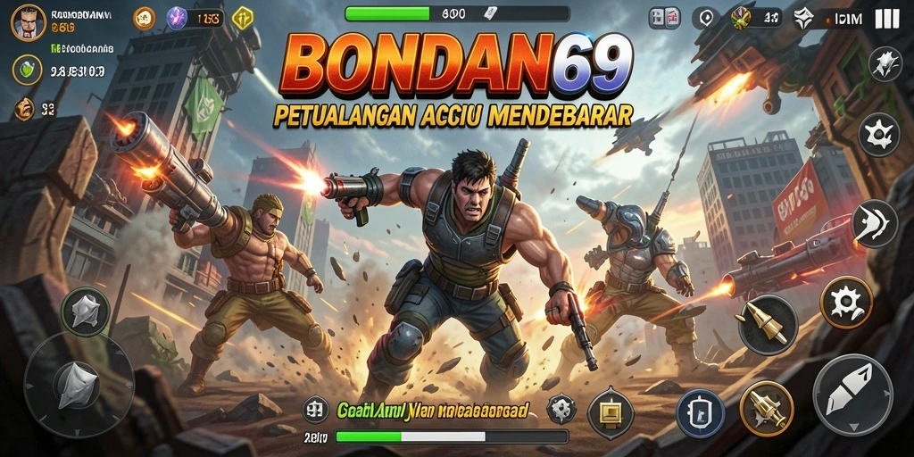 Gameplay Action seru dan mendebarkan dalam BONDAN69.