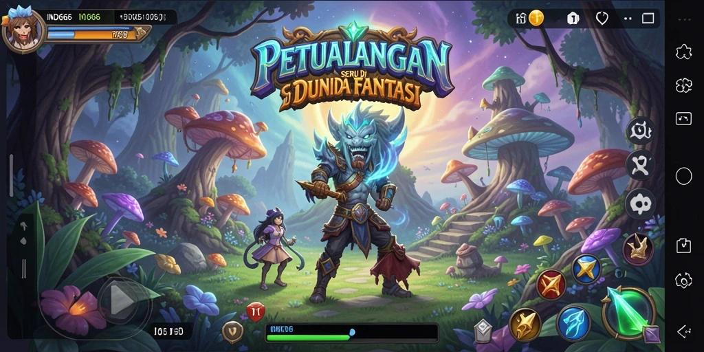 Screenshot IND666 menampilkan gameplay petualangan yang mendebarkan.