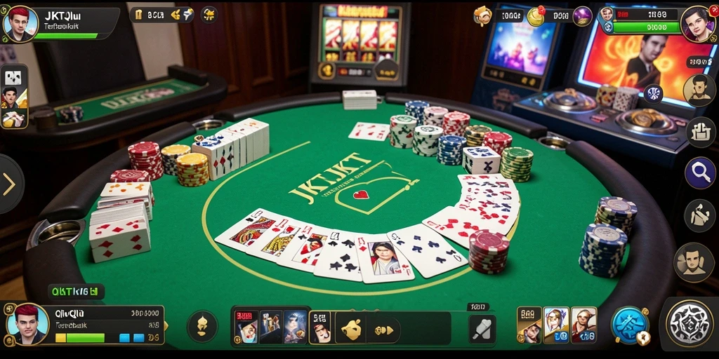 Tampilan gameplay QiuQiu yang mengasyikkan dan kompetitif.