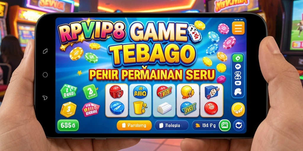 Screenshot utama menampilkan gameplay seru Bingo di RPVIP8.