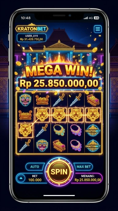 Screenshot dari daftar aplikasi populer di Kratonbet.